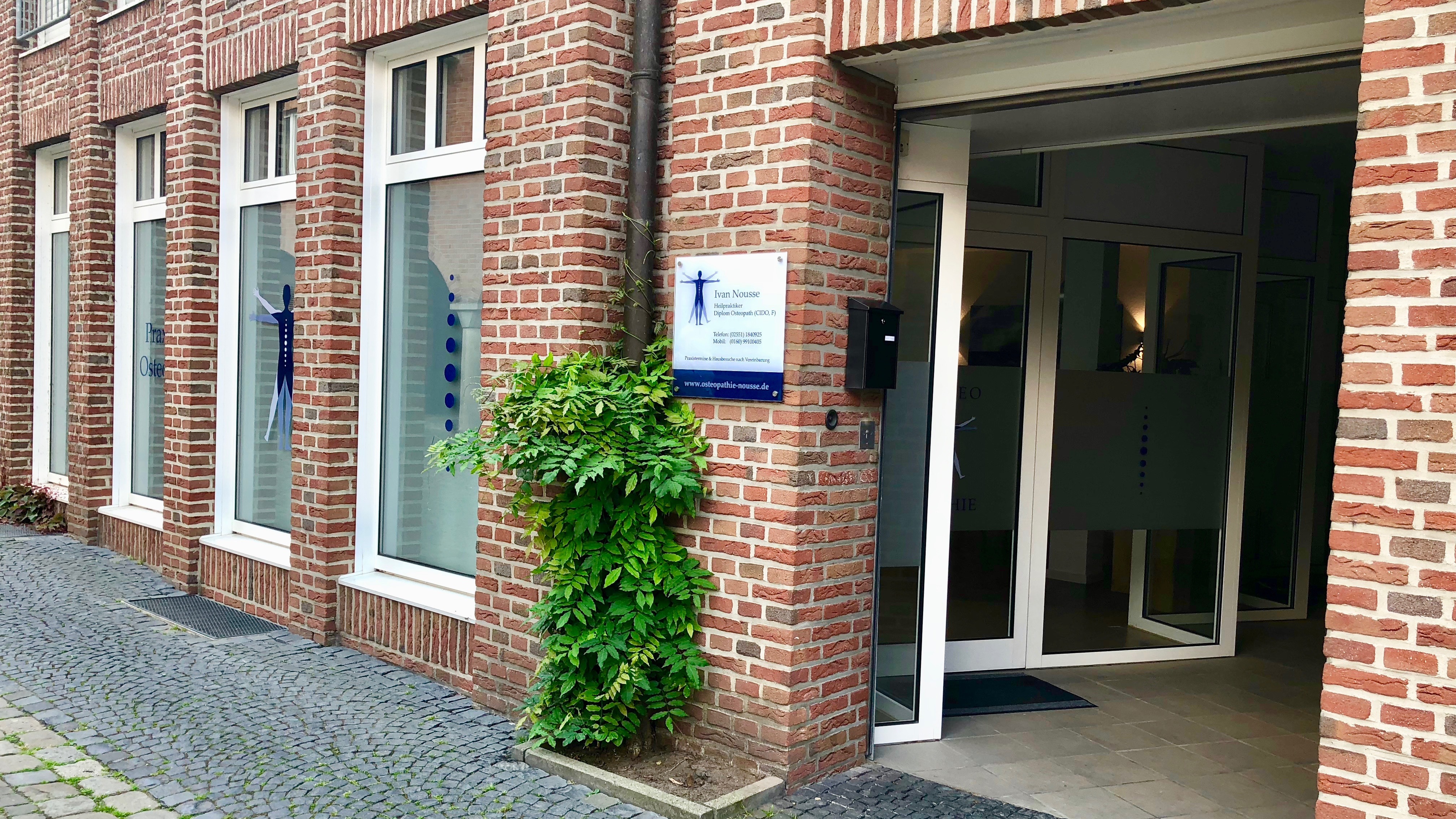 Osteopathie Nousse Praxis außen